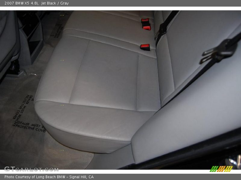 Jet Black / Gray 2007 BMW X5 4.8i