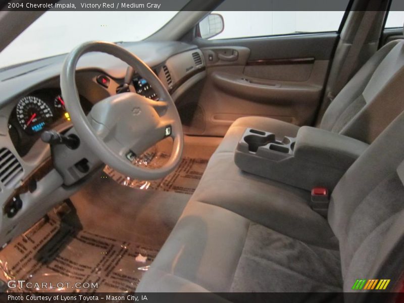 Victory Red / Medium Gray 2004 Chevrolet Impala