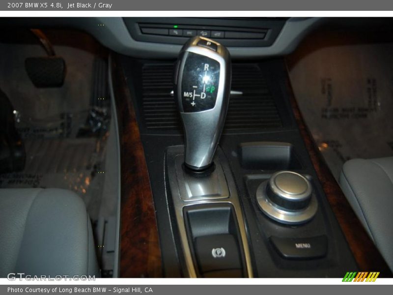 Jet Black / Gray 2007 BMW X5 4.8i