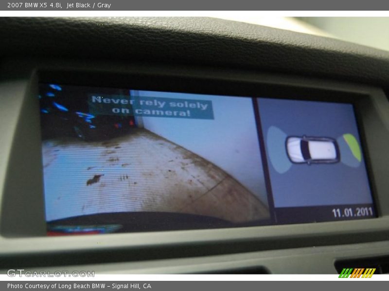 Jet Black / Gray 2007 BMW X5 4.8i