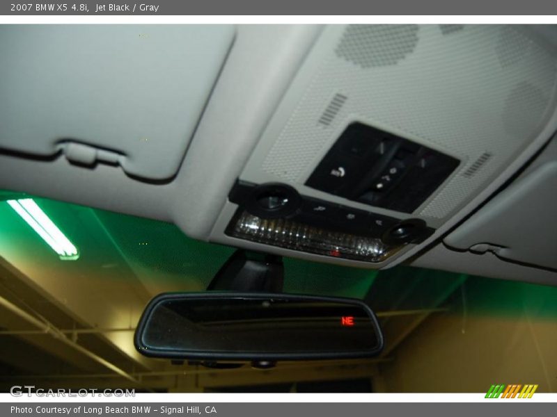 Jet Black / Gray 2007 BMW X5 4.8i
