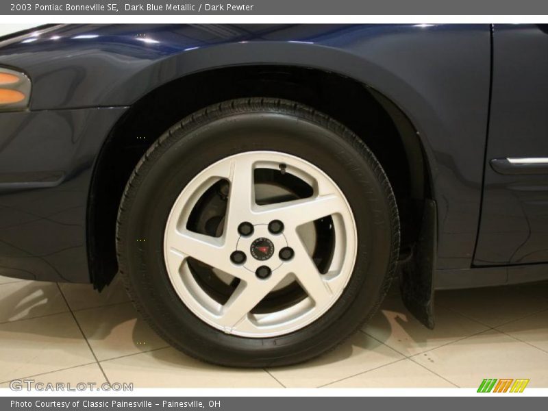 Dark Blue Metallic / Dark Pewter 2003 Pontiac Bonneville SE