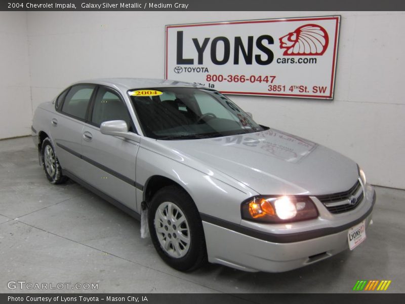 Galaxy Silver Metallic / Medium Gray 2004 Chevrolet Impala