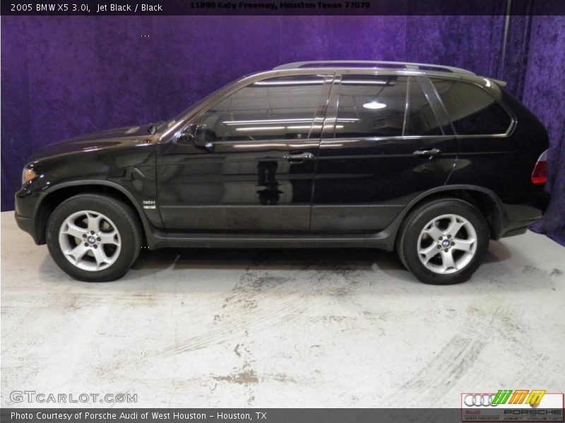 Jet Black / Black 2005 BMW X5 3.0i