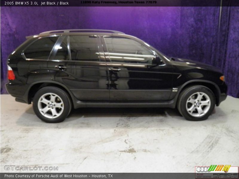 Jet Black / Black 2005 BMW X5 3.0i