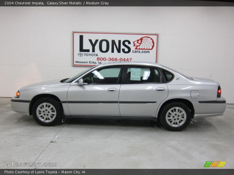 Galaxy Silver Metallic / Medium Gray 2004 Chevrolet Impala