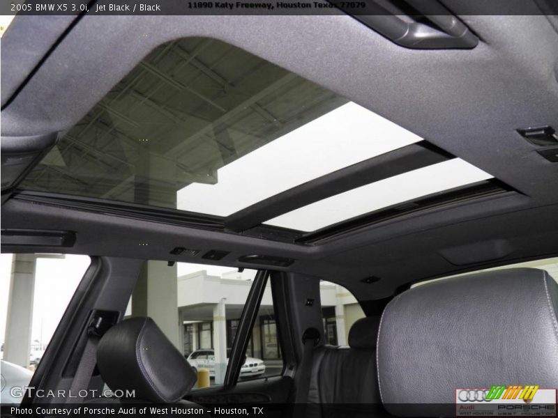 Jet Black / Black 2005 BMW X5 3.0i