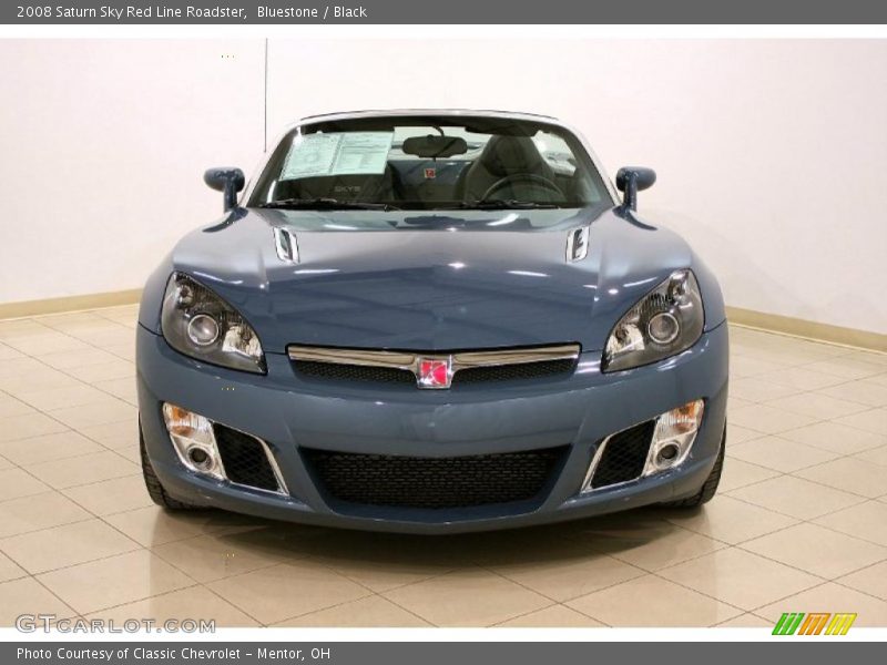 Bluestone / Black 2008 Saturn Sky Red Line Roadster