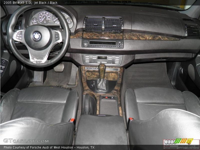 Jet Black / Black 2005 BMW X5 3.0i