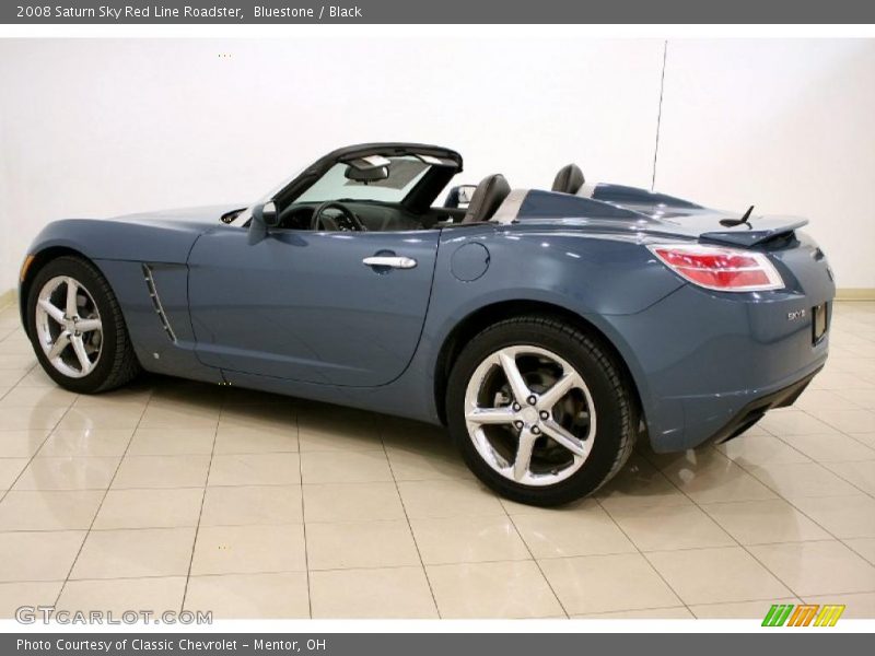 Bluestone / Black 2008 Saturn Sky Red Line Roadster