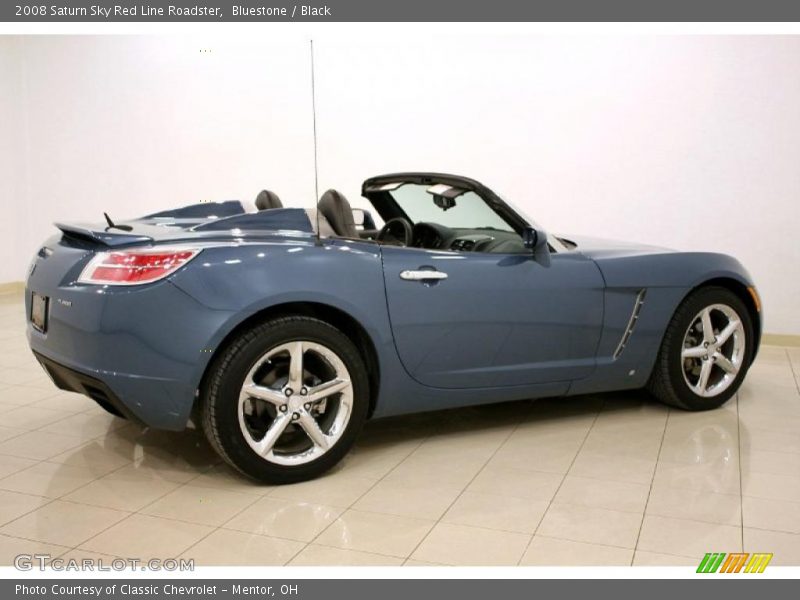 Bluestone / Black 2008 Saturn Sky Red Line Roadster