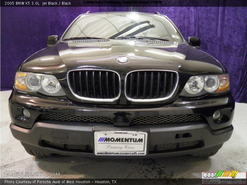 Jet Black / Black 2005 BMW X5 3.0i