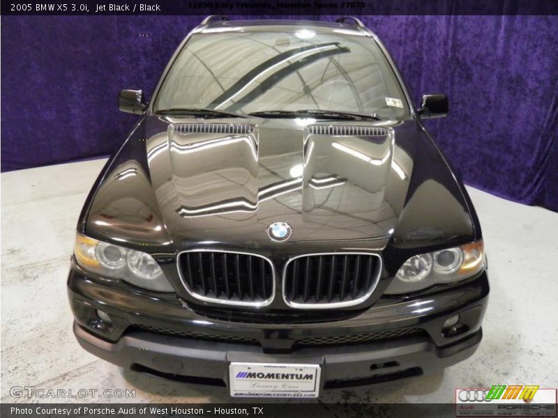 Jet Black / Black 2005 BMW X5 3.0i