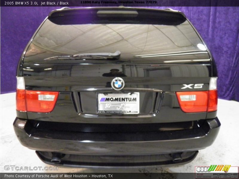 Jet Black / Black 2005 BMW X5 3.0i