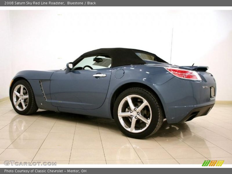 Bluestone / Black 2008 Saturn Sky Red Line Roadster