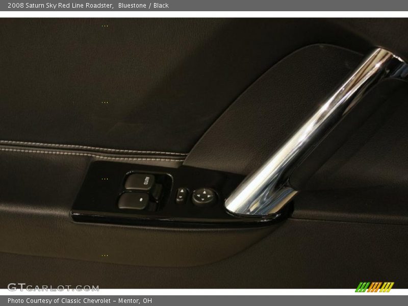 Bluestone / Black 2008 Saturn Sky Red Line Roadster