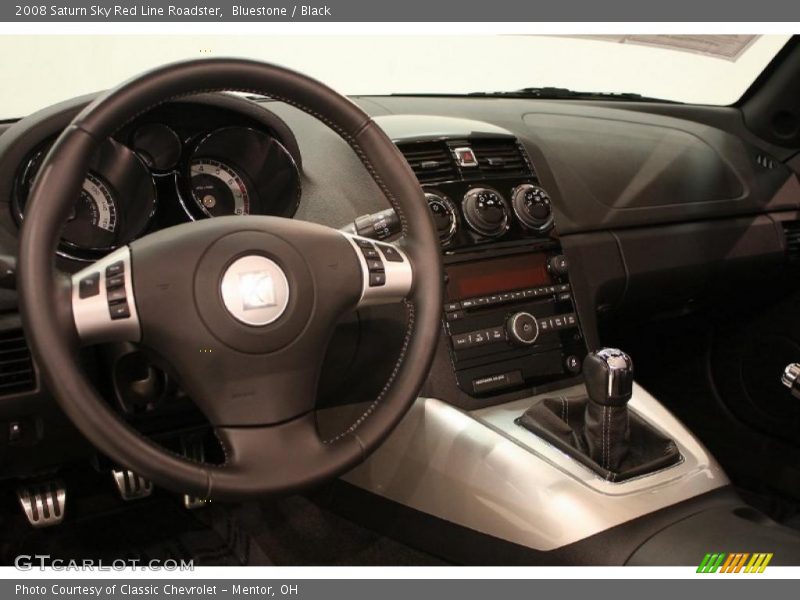  2008 Sky Red Line Roadster Black Interior