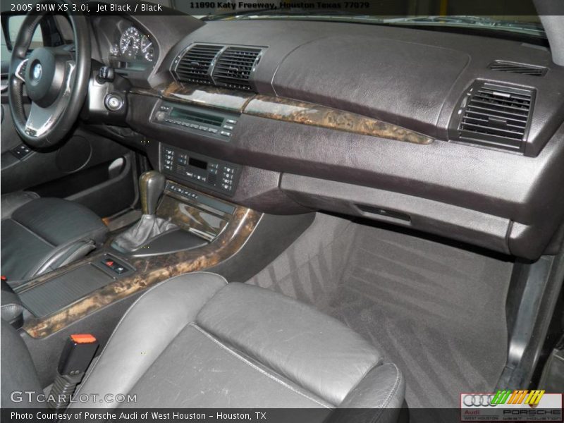 Jet Black / Black 2005 BMW X5 3.0i