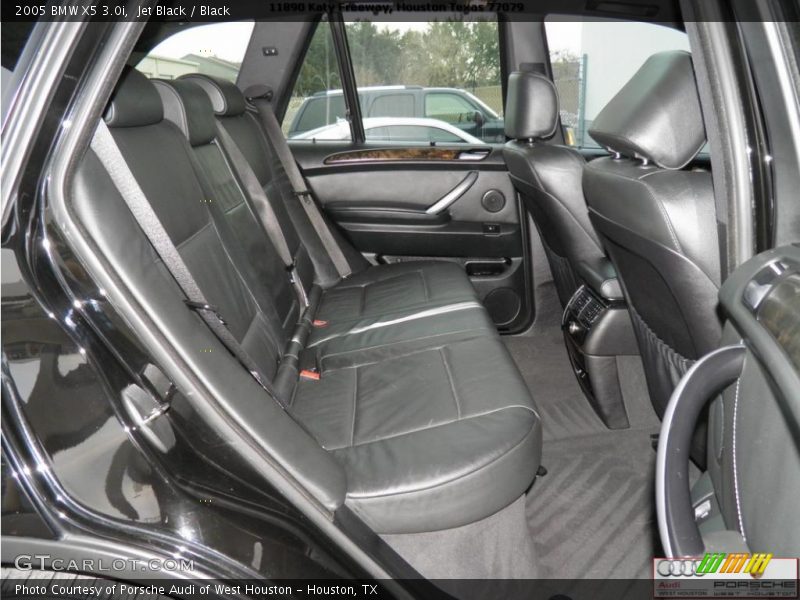 Jet Black / Black 2005 BMW X5 3.0i
