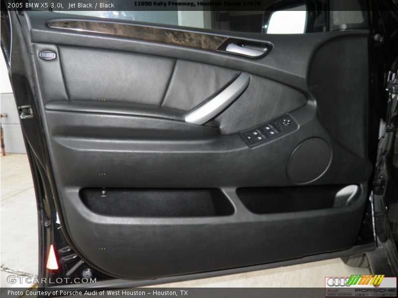 Jet Black / Black 2005 BMW X5 3.0i
