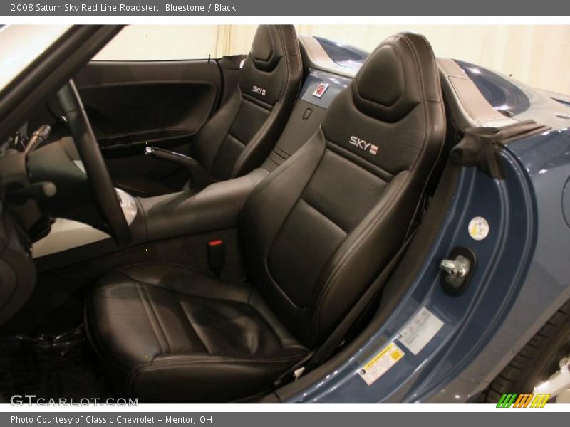  2008 Sky Red Line Roadster Black Interior