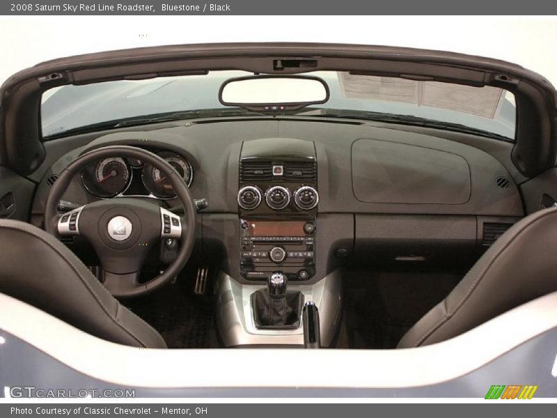  2008 Sky Red Line Roadster Black Interior