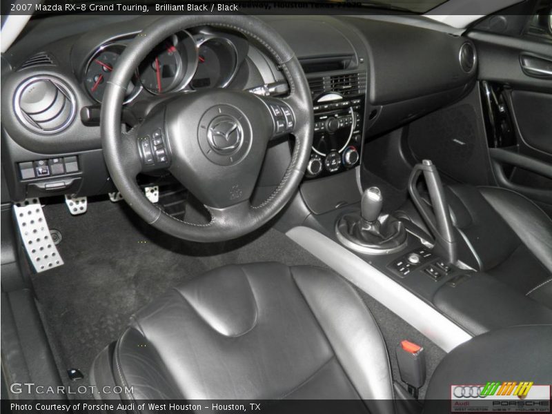 Brilliant Black / Black 2007 Mazda RX-8 Grand Touring
