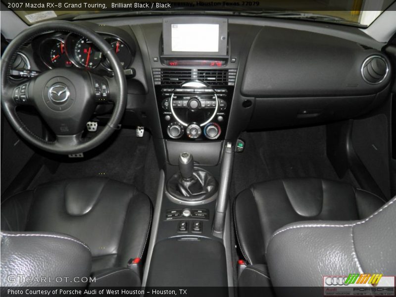 Brilliant Black / Black 2007 Mazda RX-8 Grand Touring