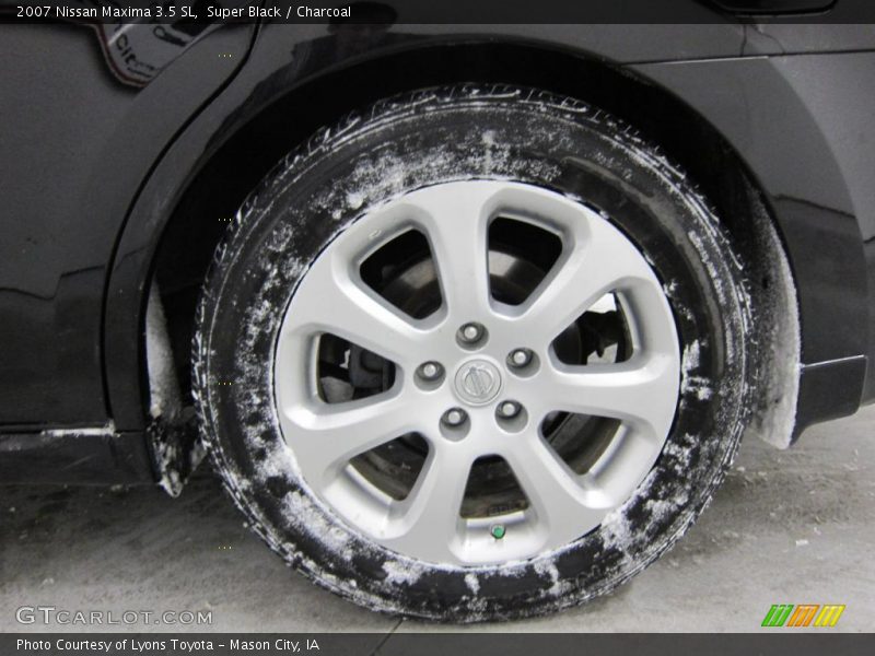 Super Black / Charcoal 2007 Nissan Maxima 3.5 SL