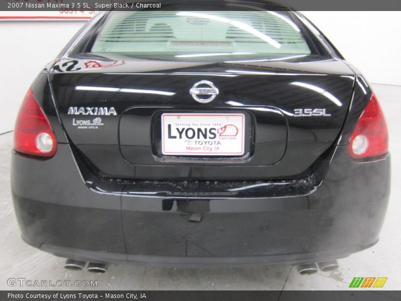 Super Black / Charcoal 2007 Nissan Maxima 3.5 SL