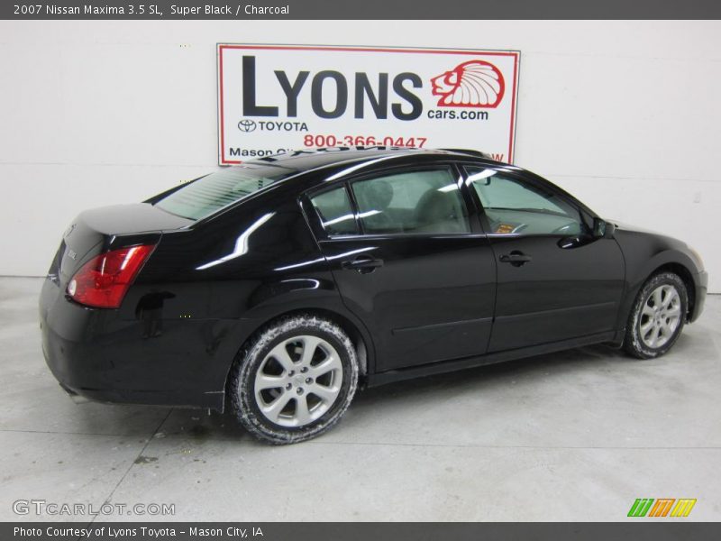 Super Black / Charcoal 2007 Nissan Maxima 3.5 SL