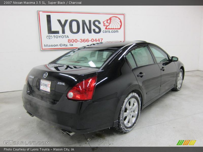 Super Black / Charcoal 2007 Nissan Maxima 3.5 SL