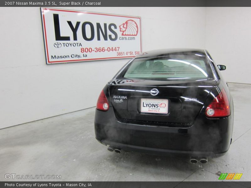 Super Black / Charcoal 2007 Nissan Maxima 3.5 SL