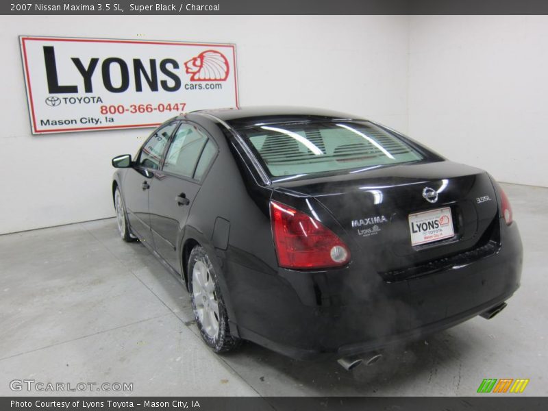 Super Black / Charcoal 2007 Nissan Maxima 3.5 SL