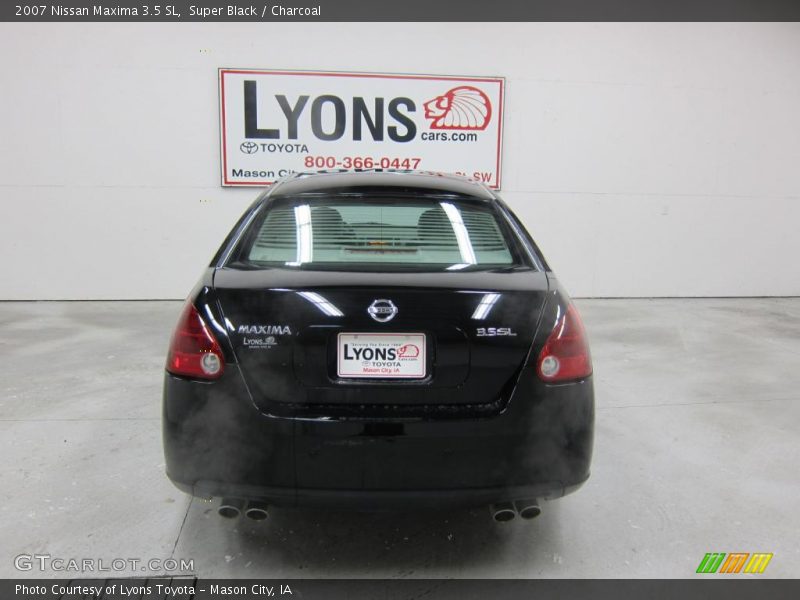 Super Black / Charcoal 2007 Nissan Maxima 3.5 SL