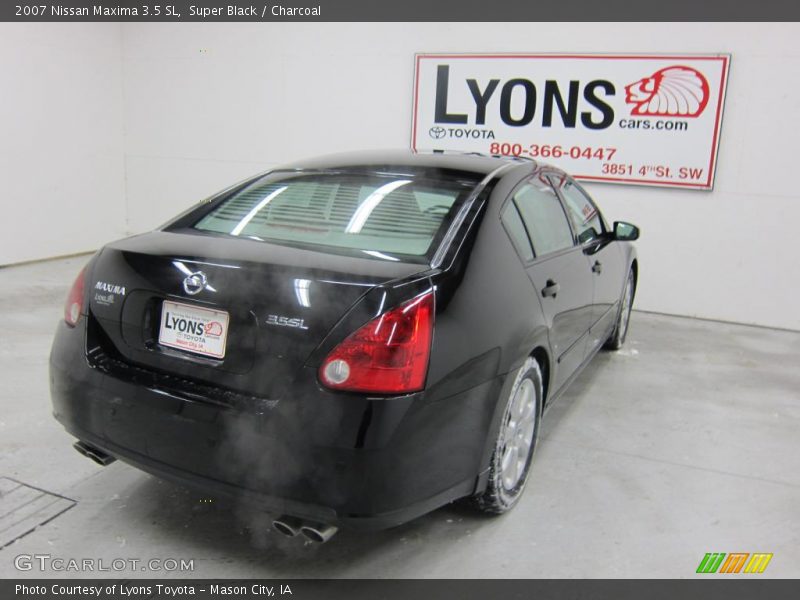 Super Black / Charcoal 2007 Nissan Maxima 3.5 SL