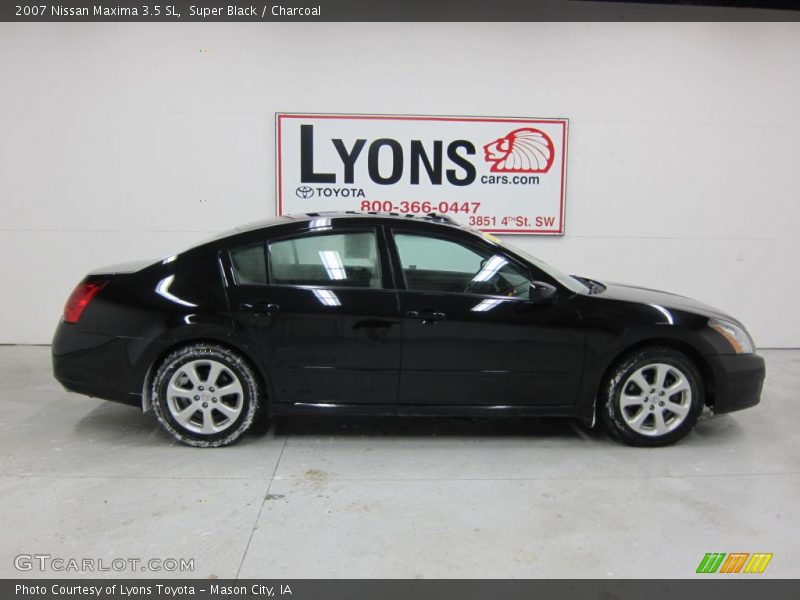 Super Black / Charcoal 2007 Nissan Maxima 3.5 SL