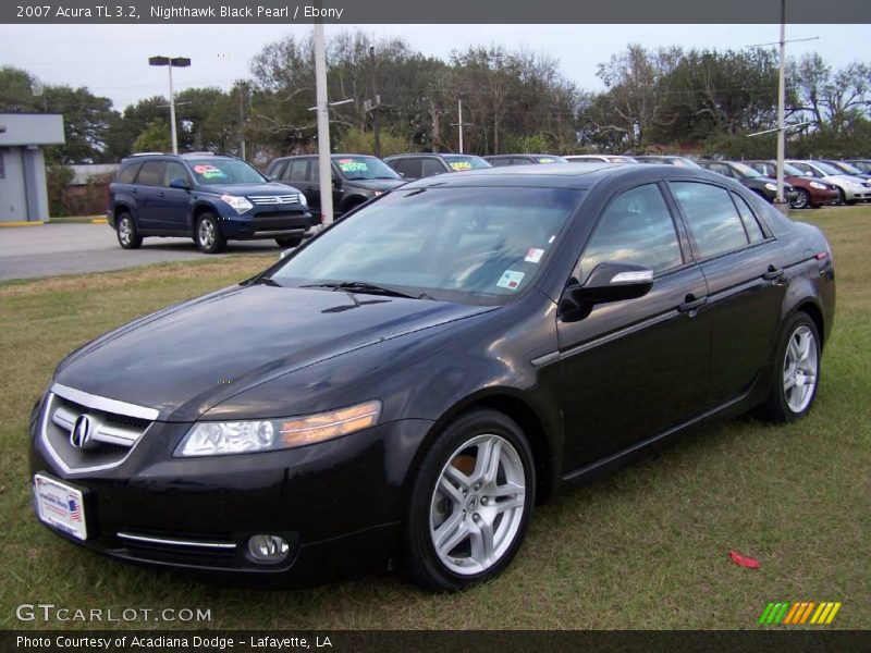 Nighthawk Black Pearl / Ebony 2007 Acura TL 3.2