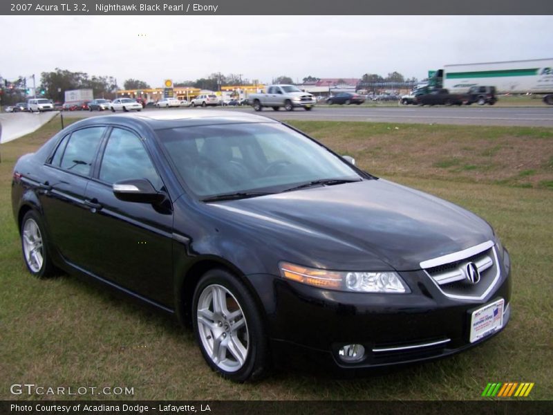Nighthawk Black Pearl / Ebony 2007 Acura TL 3.2