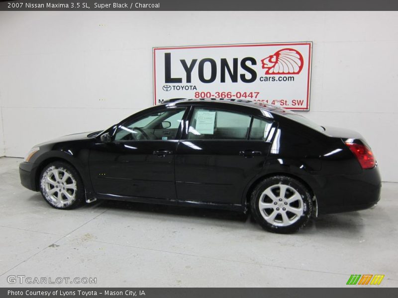 Super Black / Charcoal 2007 Nissan Maxima 3.5 SL