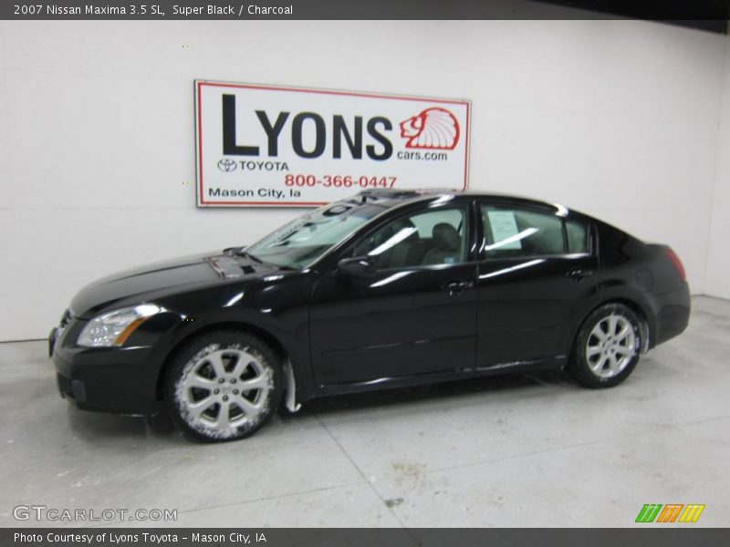 Super Black / Charcoal 2007 Nissan Maxima 3.5 SL