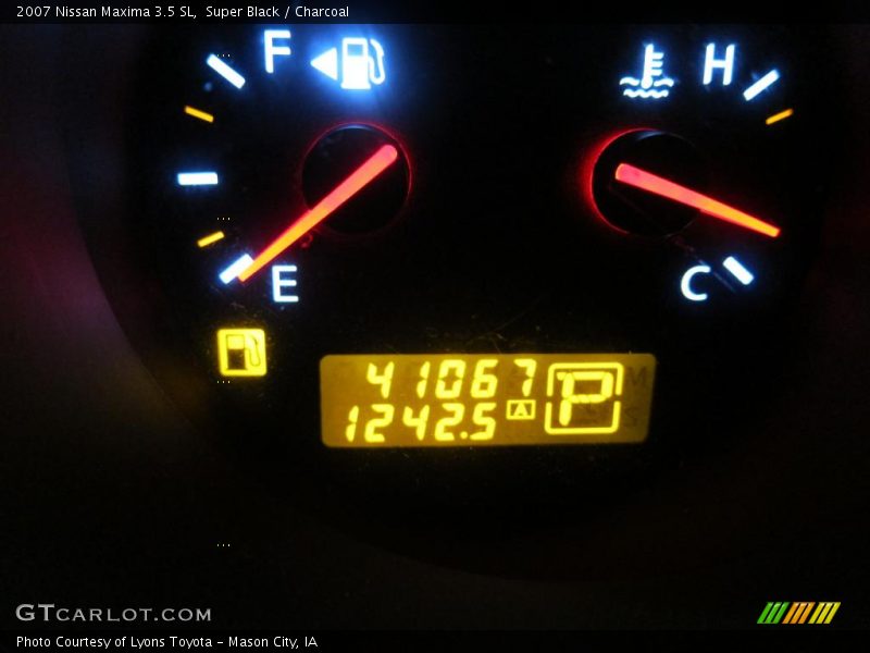 Super Black / Charcoal 2007 Nissan Maxima 3.5 SL