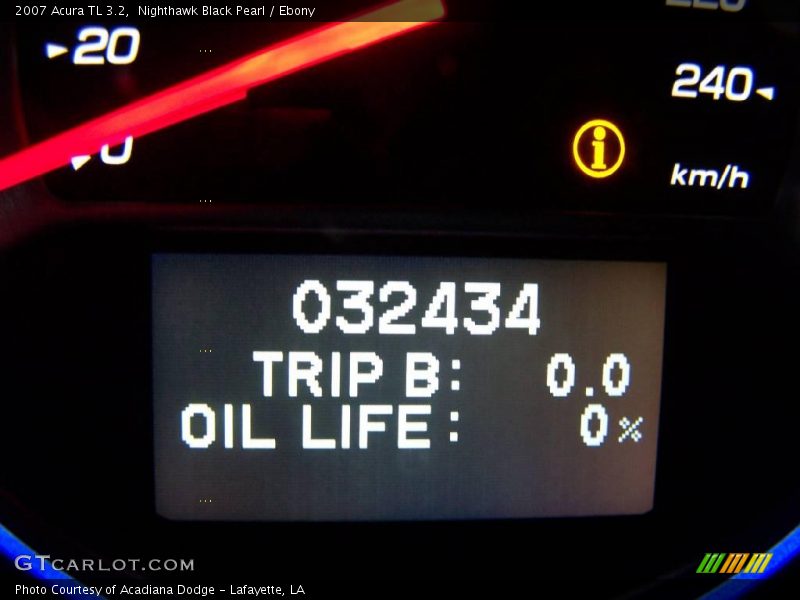 Nighthawk Black Pearl / Ebony 2007 Acura TL 3.2
