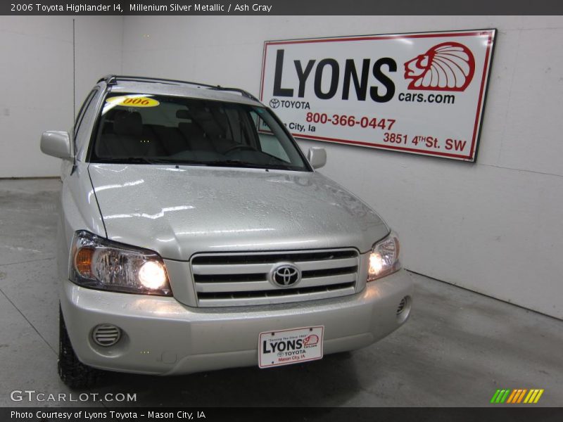 Millenium Silver Metallic / Ash Gray 2006 Toyota Highlander I4