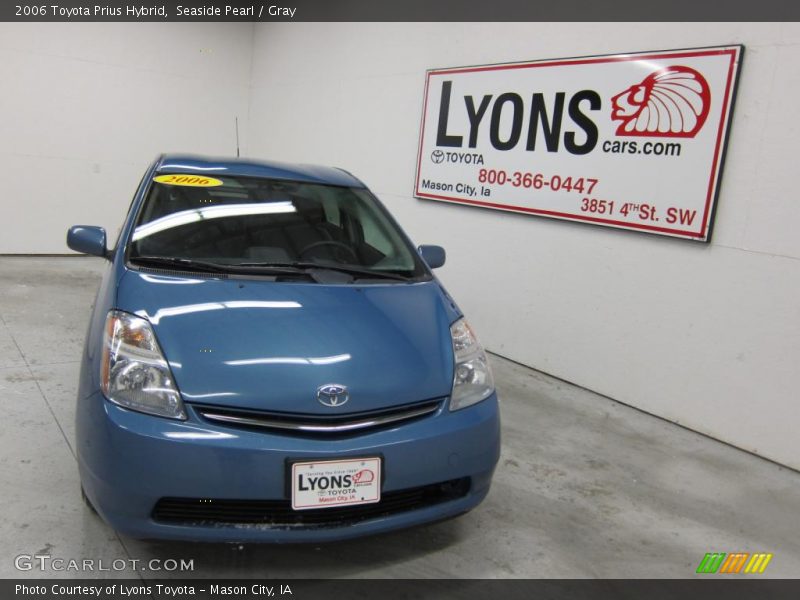 Seaside Pearl / Gray 2006 Toyota Prius Hybrid