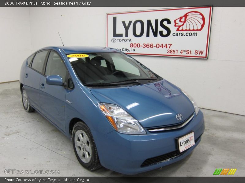 Seaside Pearl / Gray 2006 Toyota Prius Hybrid
