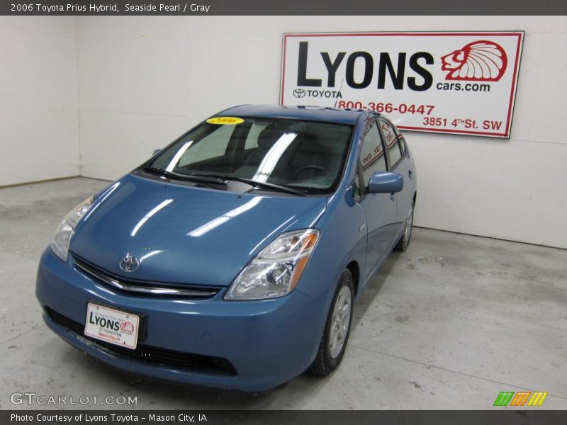 Seaside Pearl / Gray 2006 Toyota Prius Hybrid