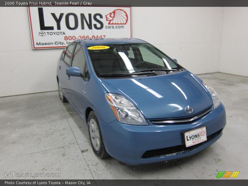 Seaside Pearl / Gray 2006 Toyota Prius Hybrid