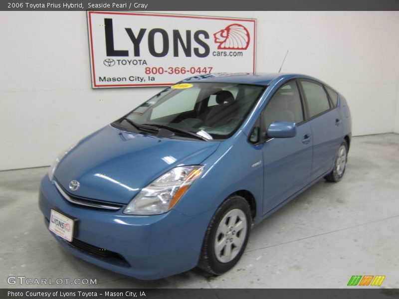 Seaside Pearl / Gray 2006 Toyota Prius Hybrid
