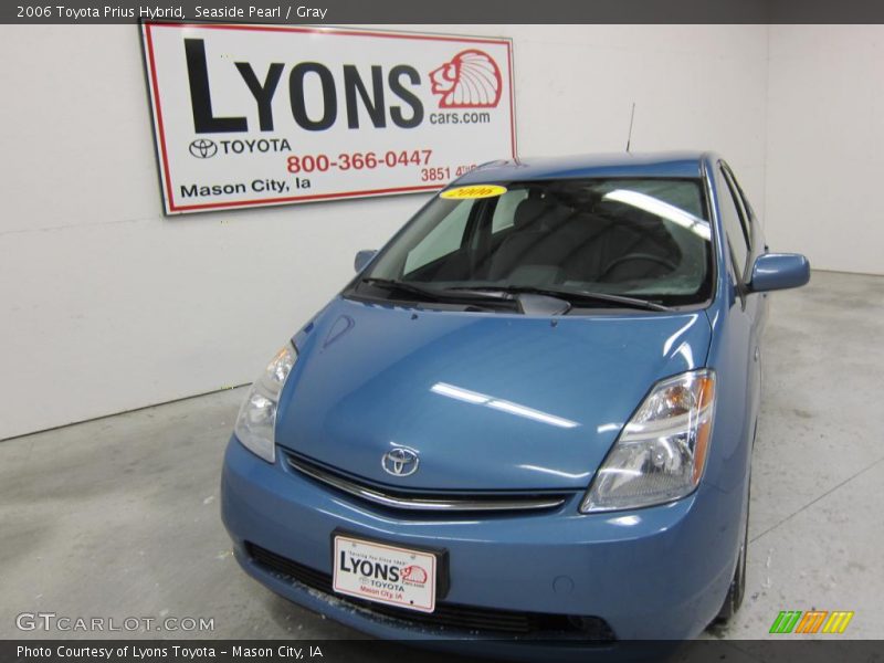 Seaside Pearl / Gray 2006 Toyota Prius Hybrid